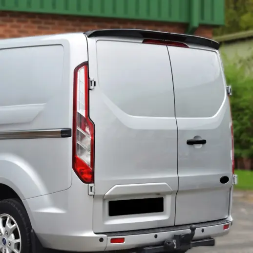 Dakspoiler voor Ford Transit Custom Mk1/Mk2 Standard & Electric & Active – Sport Look, Hoogglans Zwart