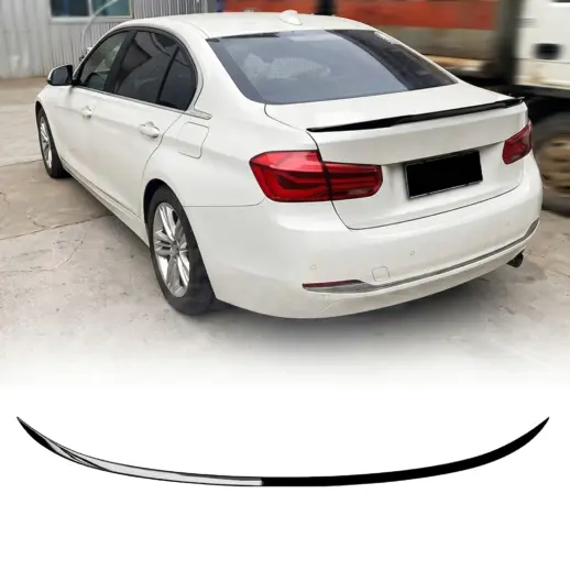 Achterspoiler voor BMW 3 Series F30 – M3 Look, Hoogglans Zwart