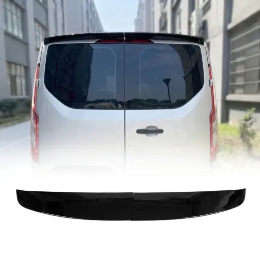 Dakspoiler voor Ford Transit Custom Mk1/Mk2 Standard & Electric & Active – Sport Look, Hoogglans Zwart