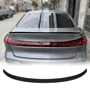 Rear Spoiler Voor Audi A5/S5 B10 (Sedan) – Sport Look, Hoogglans Zwart