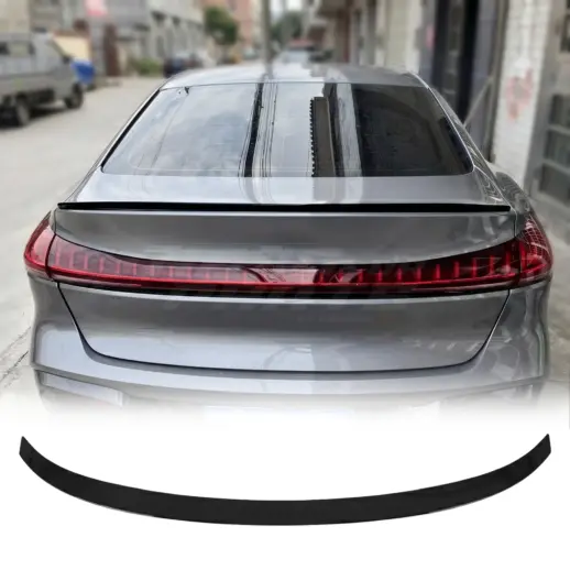 Achterspoiler voor Audi A5/S5 B10 (Sedan) – Sport Look, Hoogglans Zwart