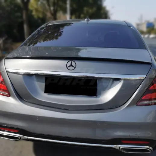 Achterspoiler voor Mercedes S Class W222 – AMG Look, Hoogglans Zwart