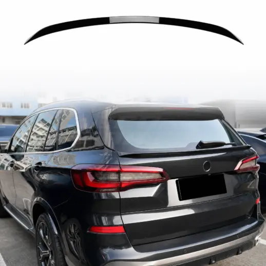 Middenspoiler voor BMW X5 G05 – M Sport Look, Hoogglans Zwart