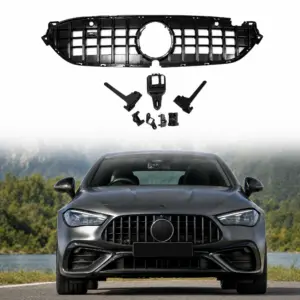 Grille Voor Mercedes CLE C236 – GTR Panamericana Look, Chroom