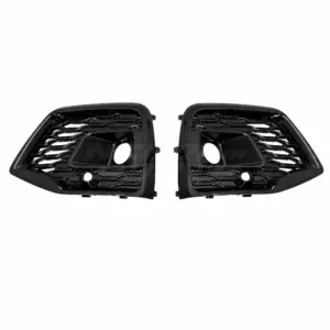 Fog Lamp Covers Voor Audi Q5 S Line/SQ5 FY (SUV & Sportback) – RSQ5 Look, Hoogglans Zwart