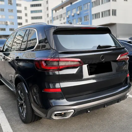 Middenspoiler voor BMW X5 G05 – M Sport Look, Hoogglans Zwart