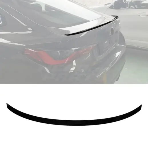 Achterspoiler voor BMW 4 Series G26 Pre-LCI & BMW i4 G26 Pre-LCI Standard & M Sport & M50 – M Performance Look, Hoogglans Zwart