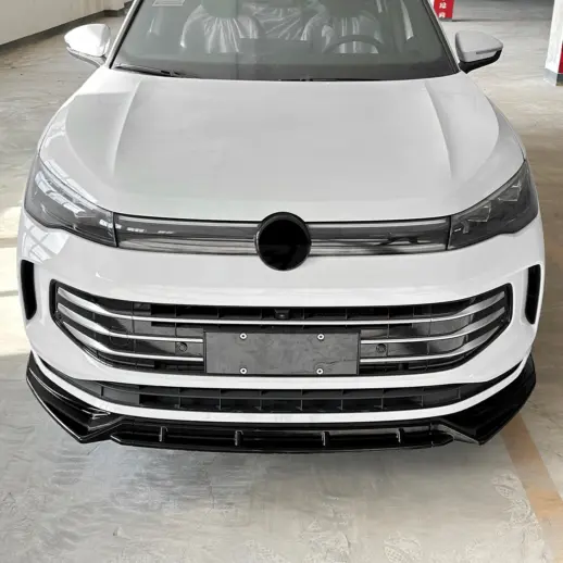 Voorspoiler voor Volkswagen Tiguan 3 (SUV) Standard – Sport Look, Hoogglans Zwart