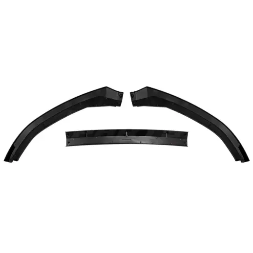 Voorspoiler voor Audi A6 S Line/S6 C7 (Avant & Sedan) Facelift – Sport Look, Hoogglans Zwart