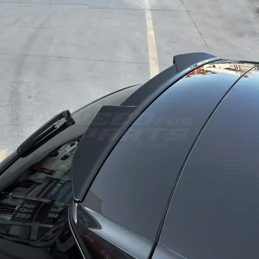 Dakspoiler voor Audi A6/S6/RS6 C8 (Avant) – Sport Look, Hoogglans Zwart
