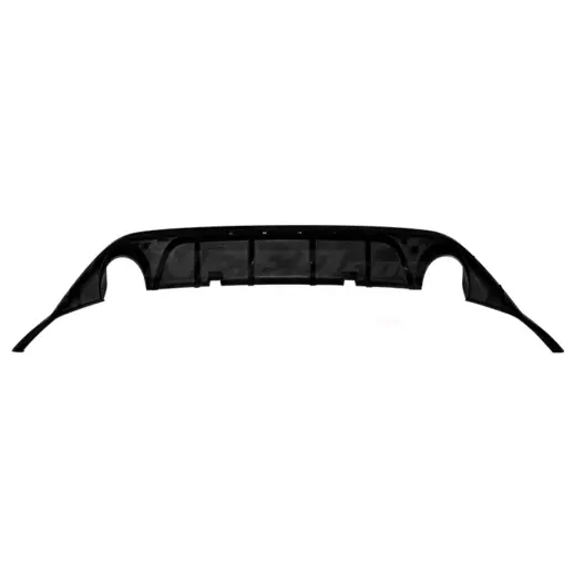 Diffuser voor Volkswagen Golf 7 (Hatchback) Standard & GTI & GTD & GTE – O-O – Racing Look, Hoogglans Zwart