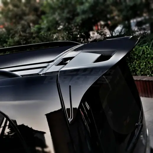 Dakspoiler voor Mercedes V Class V447 & Mercedes Vito W447 – Racing Look, Hoogglans Zwart