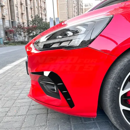 Aero flaps voorbumper voor Ford Focus Mk4 (C519) Pre-Facelift ST – ST Look, Hoogglans Zwart