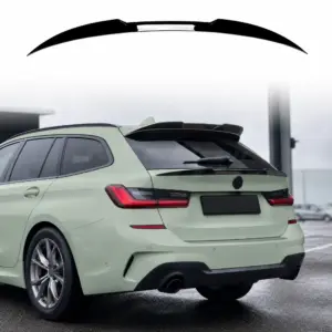 Mid Spoiler Voor BMW 3 Series G21 – Super Sport Look, Hoogglans Zwart