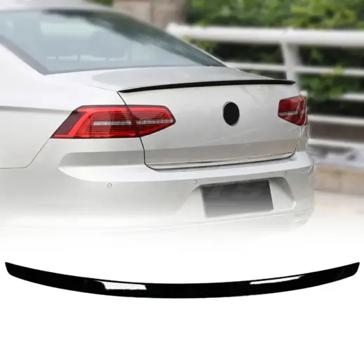 Achterspoiler voor Volkswagen Passat B8 (3G2) (Sedan) – Sport Look, Hoogglans Zwart