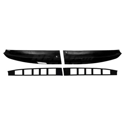 Dakspoiler voor Ford Transit Custom Mk1/Mk2 Standard & Electric & Active – Sport Look, Hoogglans Zwart