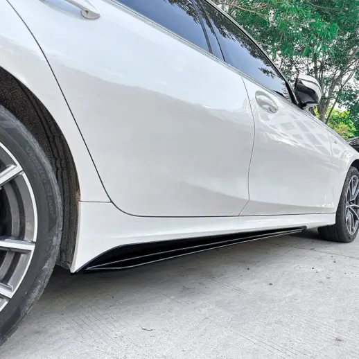 Sideskirts voor BMW 3 Series G20 M Sport & M340 – M Sport Look, Hoogglans Zwart