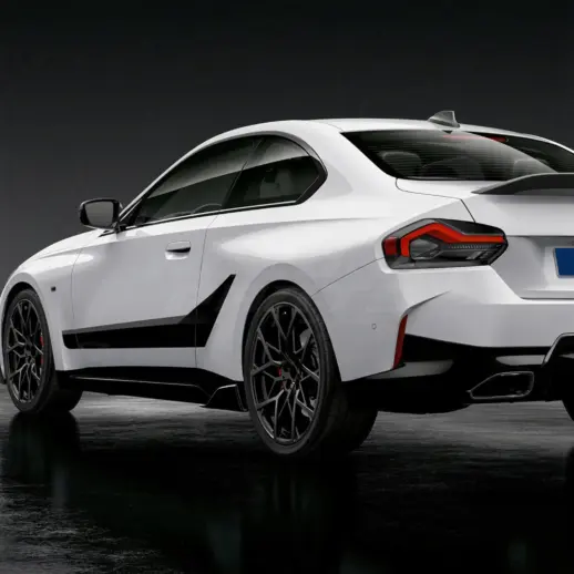 Sideskirts voor BMW 2 Series/3 Series/4 Series/5 Series/M2/M3/M4/M5 – M Performance Look, Hoogglans Zwart