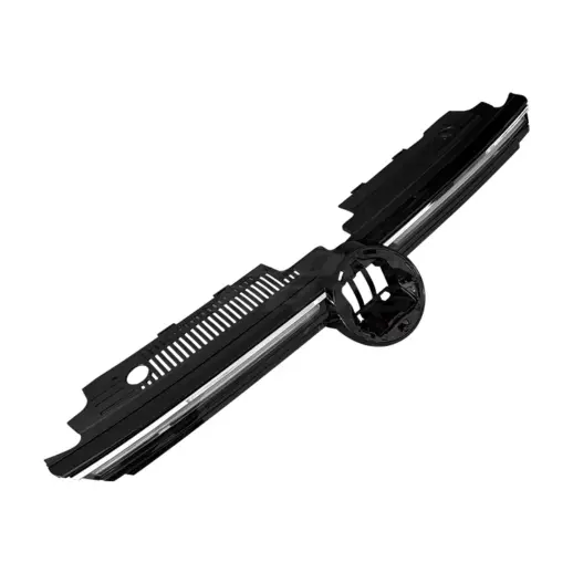 Grill met LED voor Volkswagen Golf 8 (Hatchback) – Sport Look, Hoogglans Zwart