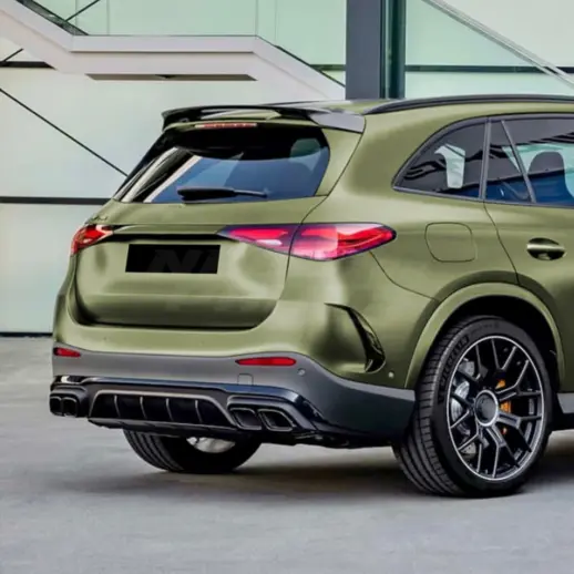 Dakspoiler voor Mercedes GLC X254 – Super Sport Look, Hoogglans Zwart