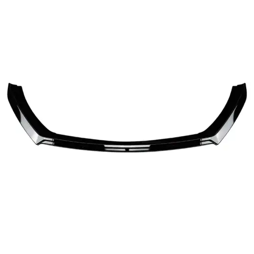 Voorspoiler voor Seat Leon Mk3 Facelift Standard – Sport Look, Hoogglans Zwart