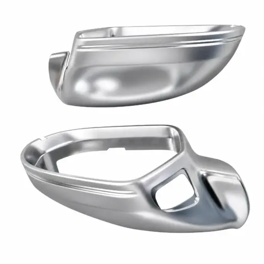 Spiegelkappen (Vervangend) met side assist voor Audi A6/S6/RS6 C7 (Allroad & Avant & Sedan) Facelift – S6 Look, Chroom