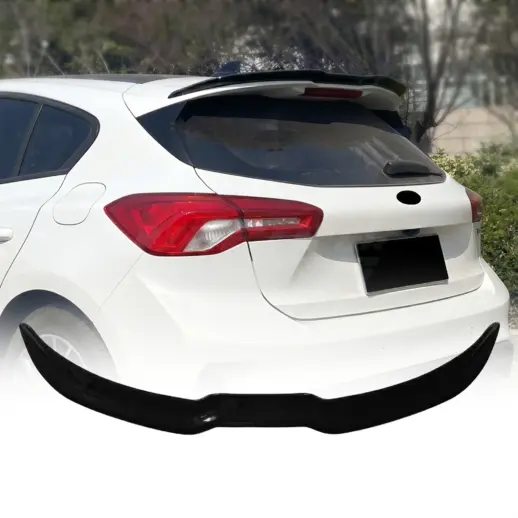 Dakspoiler voor Ford Focus Mk4 (C519) Pre-Facelift Standard & ST & Active – Sport Look, Hoogglans Zwart