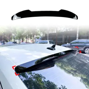Roof Spoiler Voor Audi A3/S3/RS3 8Y (Sedan) – M4 Look, Hoogglans Zwart