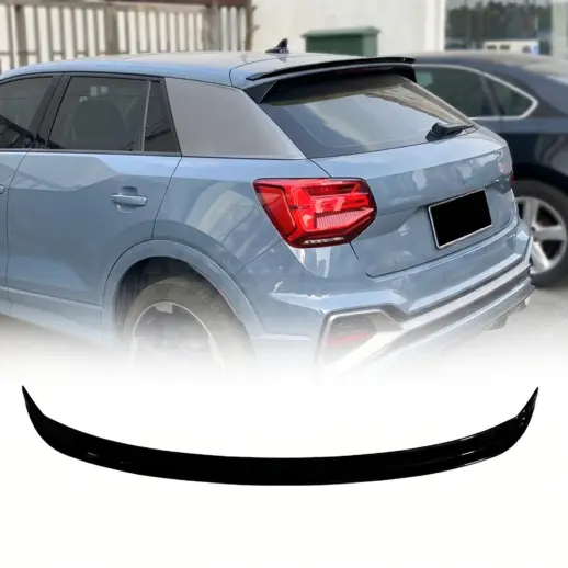 Dakspoiler voor Audi Q2/SQ2 GA (SUV) – Sport Look, Hoogglans Zwart