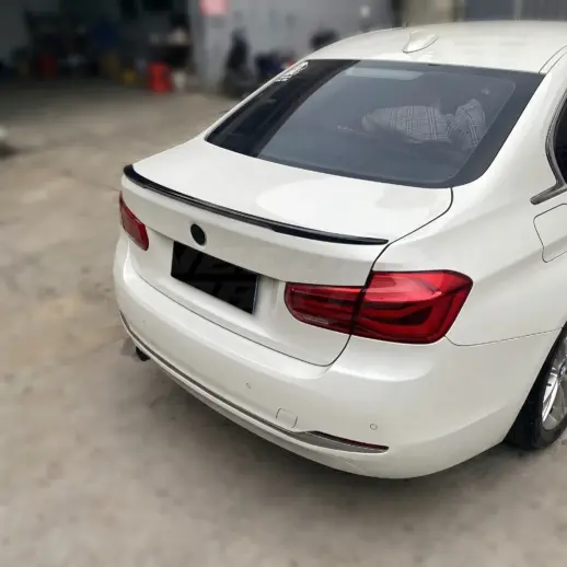 Achterspoiler voor BMW 3 Series F30 – M3 Look, Hoogglans Zwart