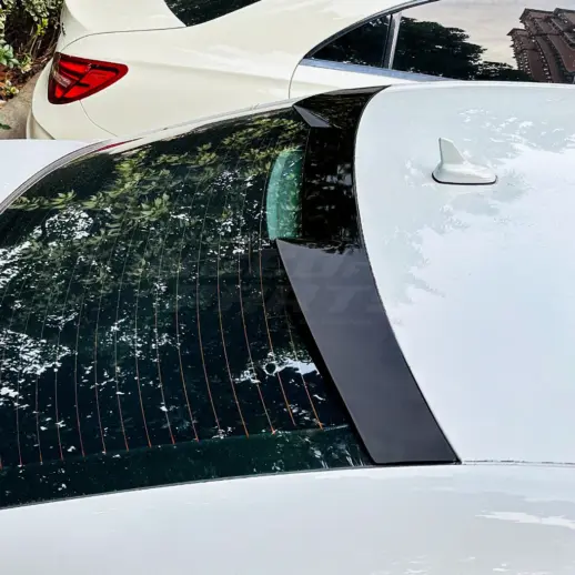 Dakspoiler voor Audi A3/S3/RS3 8V (Sedan) – Sport Look, Hoogglans Zwart