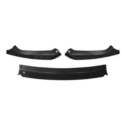 Voorspoiler voor Seat Leon Mk3 FR & Cupra – Sport Look, Hoogglans Zwart