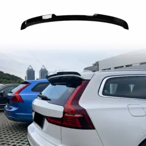Roof Spoiler Voor Volvo V60 Mk2 (225)/Mk2 (227) – Sport Look, Hoogglans Zwart