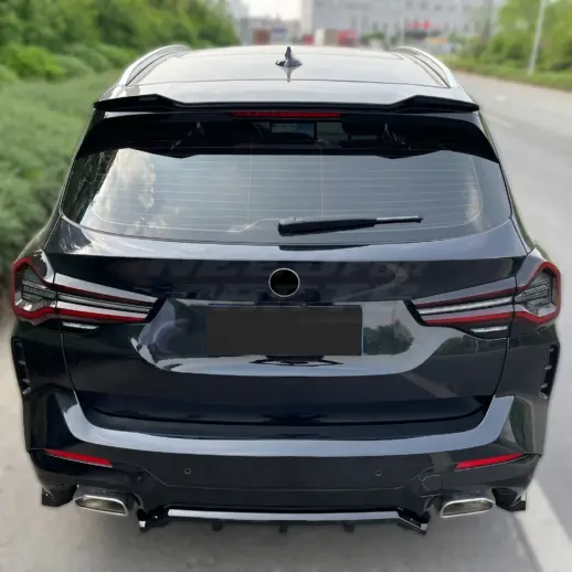 Dakspoiler voor BMW X3 G01 & BMW iX3 G08 – M Sport Look, Hoogglans Zwart