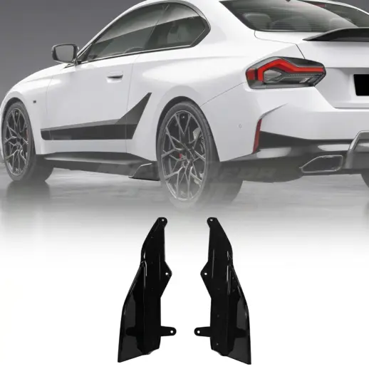 Sideskirts voor BMW 2 Series/3 Series/4 Series/5 Series/M2/M3/M4/M5 – M Performance Look, Hoogglans Zwart