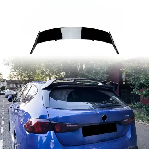 Dakspoiler voor BMW 1 Series F70 M Sport Pro & M135 – M Performance Look, Hoogglans Zwart