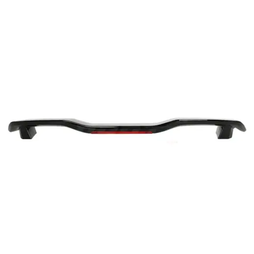 Achterspoiler met LED-remlicht – Sport Look, Hoogglans Zwart