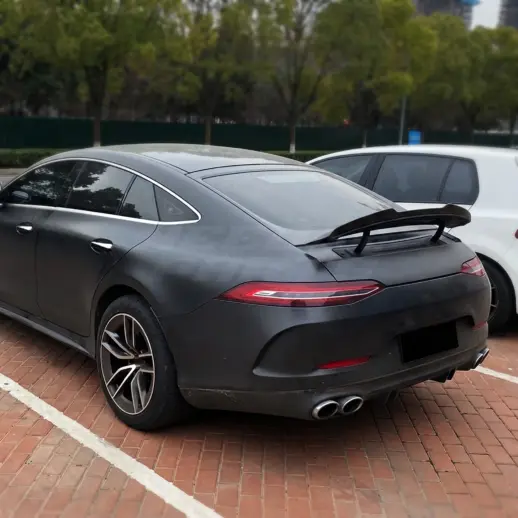 Spoiler cap voor Mercedes AMG GT X290 (4 Door) – AMG Look, Hoogglans Zwart