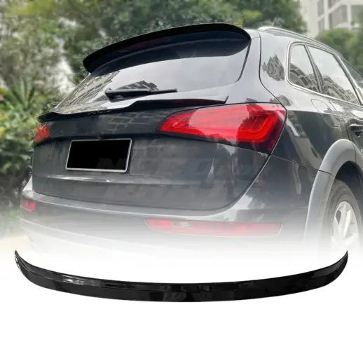 Dakspoiler voor Audi Q5/SQ5 8R (SUV) – Sport Look, Hoogglans Zwart
