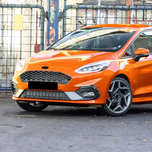 Aero flaps voorbumper voor Ford Fiesta Mk8 (JA8-JR8) ST – ST Look, Hoogglans Zwart