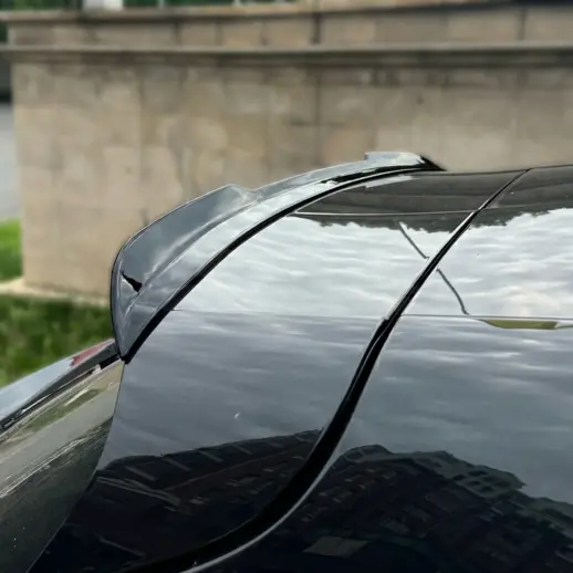 Dakspoiler voor Porsche Macan 95B – Sport Look, Hoogglans Zwart