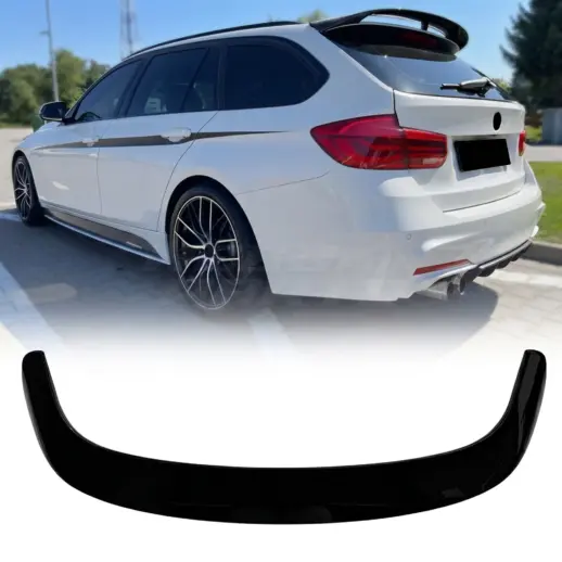 Dakspoiler voor BMW 3 Series F31 – M Performance Look, Hoogglans Zwart
