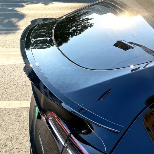 Achterspoiler voor Tesla Model Y MY Pre-Facelift – Sport Look, Hoogglans Zwart