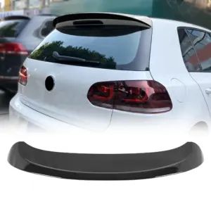 Roof Spoiler Voor Volkswagen Golf 6 (Hatchback) Standard – Sport Look, Hoogglans Zwart