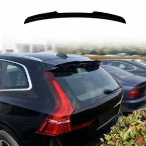 Roof Spoiler Voor Volvo XC60 MK2 (246) Pre-Facelift – Sport Look, Hoogglans Zwart