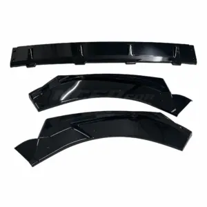 Front Splitter Voor Audi Q5 S Line/SQ5 FY (SUV & Sportback) – Performance Look, Hoogglans Zwart