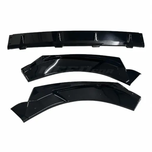 Voorspoiler voor Audi Q5 S Line/SQ5 FY (SUV & Sportback) Facelift – Performance Look, Hoogglans Zwart