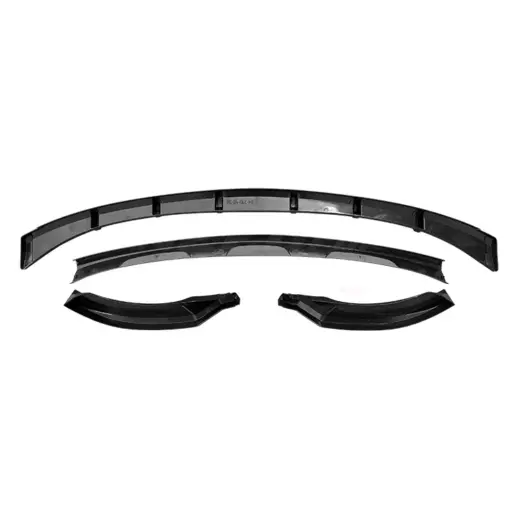 Voorspoiler voor Mercedes GLC X254/C254 AMG Line & GLC43 AMG – AMG Look, Hoogglans Zwart