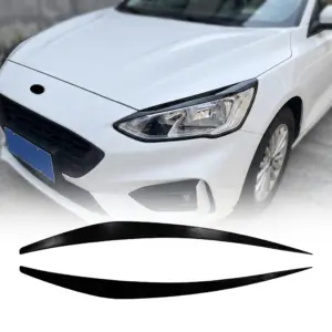 Headlight Covers Voor Ford Focus Mk4 (C519) – Sport Look, Hoogglans Zwart