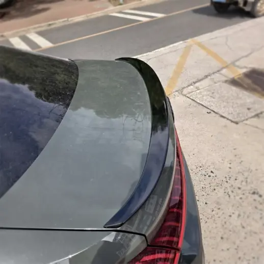Achterspoiler voor Audi A5/S5 B10 (Sedan) – Performance Look, Hoogglans Zwart